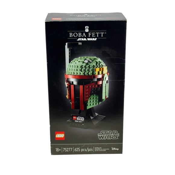 LEGO Star Wars Boba Fett Helmet 75277 Open Box Complete Collectible Display Set - Picture 2 of 11
